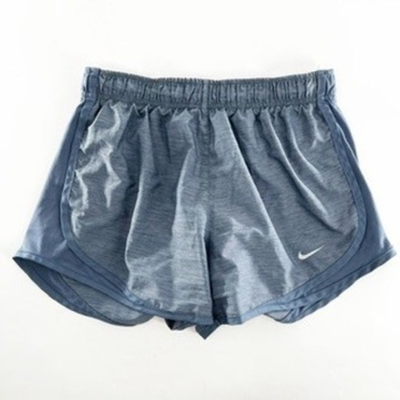 Nike Pants - Nike Dri-FIT Women's Running Shorts Blue Athletic Lightweight Workout Gym Size S